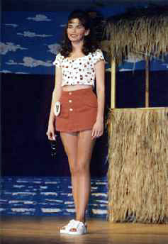 Holly in the 1996 Miss Hendry County pageant.
