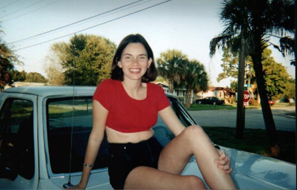 Holly in November 1998 at her home in Clewiston, FL.