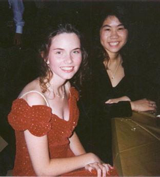 Holly & Melinda at their Junior Prom!